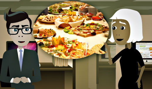 English Lesson: They had a spread like you wouldn't believe!