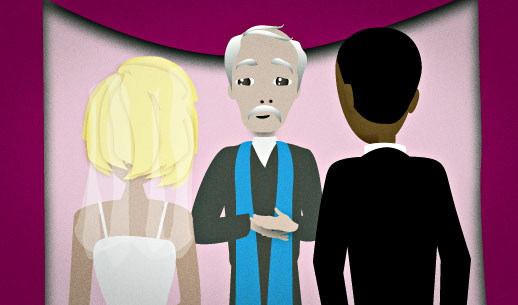 English Lesson: Do you take this man to have and to hold from this day forward, for better and for worse, 'till death do you part?