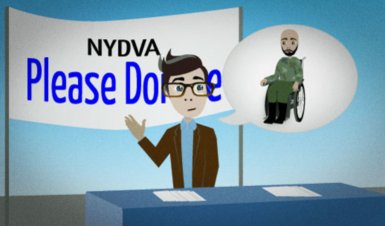 English Lesson: We provide assistance to disabled veterans.